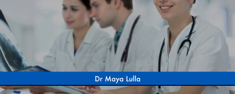 Dr Maya Lulla 